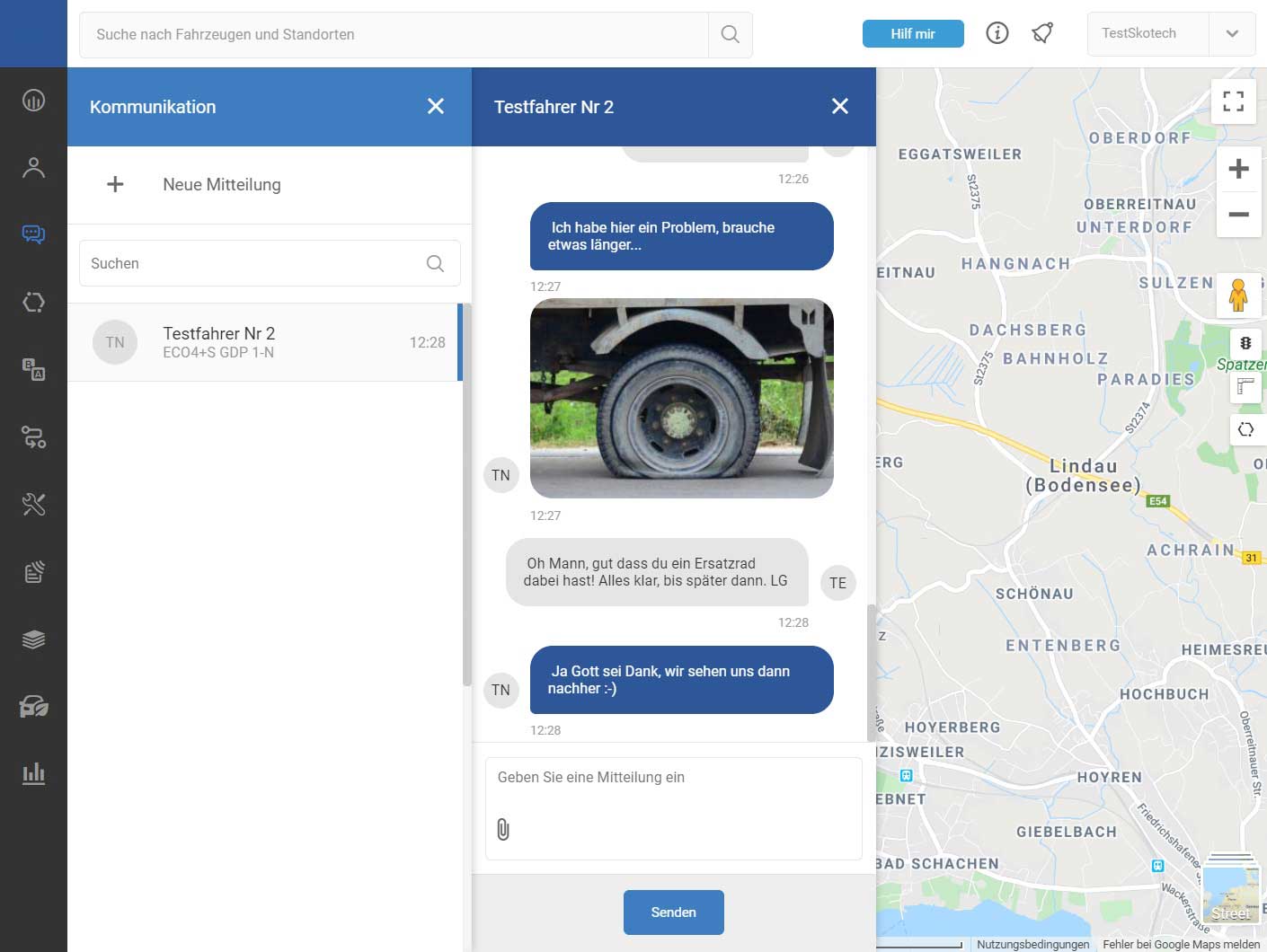 Skotech Fahrerkommunikation Habe Probleme