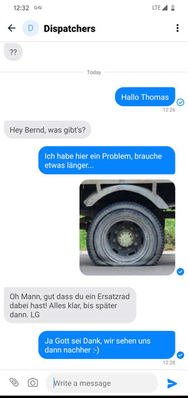 TT2 Fahrerkommunikation Habe Probleme